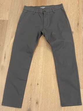 ASH & ERIE MEN'S SIGNATURE CHINO PANT - DARK GREY